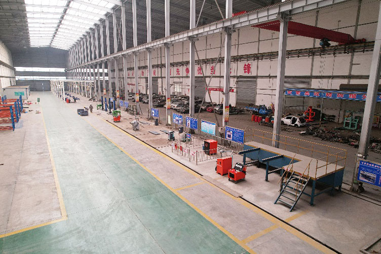 Shandong Bonaxin Scrap Car Dismantling Co., Ltd. Scrap Car Dismantling Assembly Line